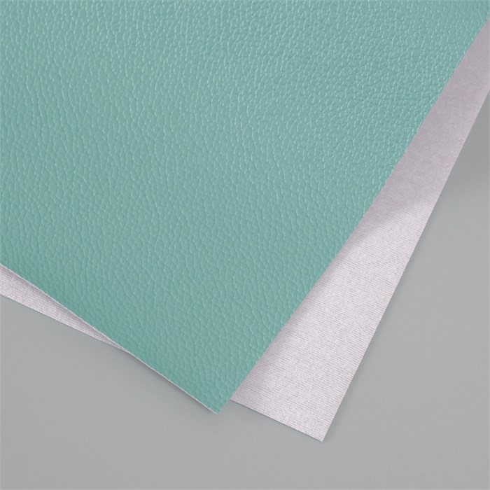 Искусственная кожа, мятный, лист 33×20 см, 0.7 мм 10471425