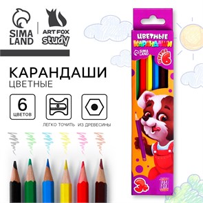 {{photo.Alt || photo.Description || 'Цветные карандаши 6 цветов заточенные шестигранные деревянный корпус'}}