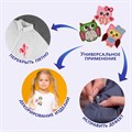 Термоаппликации "Совы" 3 шт, 6.4 х 5.1 см, 5.1 х 5 см, 5 х 4.5 см 2612330