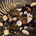 Тетрадь А5 48 л клетка "Gold garden. Пионы" обложка мелованный картон, тиснение голографической фольгой, скоба, блок офсет, белизна блока 95-100% 4977599-пионы