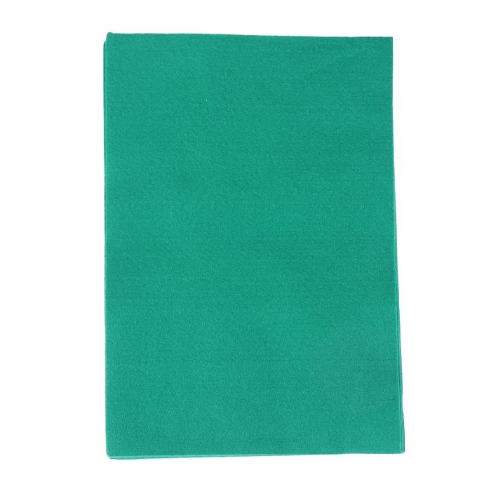 Фетр "Soft" 1мм, мягкий, 20 х 30 см, зеленый 2739876 - фото 413241