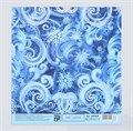 Бумага для скрапбукинга «Метель», 15.5 × 17 см, 180 г/м 4404838