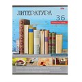 Тетрадь предметнaя "Учись легко. Литература" 36 листoв линия, со справочным материалом, обложка мелованный картон, белизна 95-100% 3563800 - фото 415232