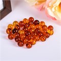 Бусина для творчества пластик "Янтарь"  10 мм 1403480