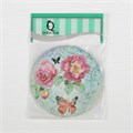 Зеркало «Цветы» 7,5 х 7,5 см 3721905