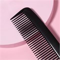 Расчёска комбинированная, 22 × 4,5 см, цвет чёрный 787322